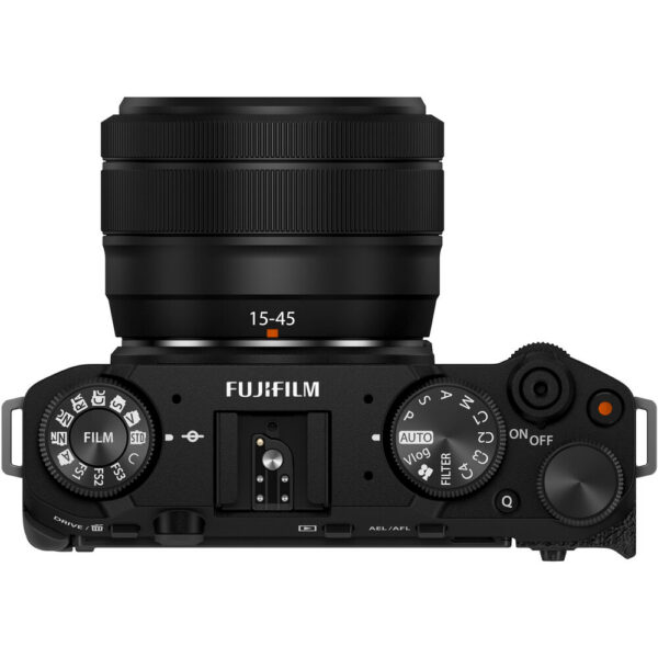 FUJIFILM X-M5 Mirrorless Camera with XC 15-45mm f/3.5-5.6 Lens (Black) view 5