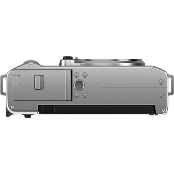 FUJIFILM X-M5 Mirrorless Camera with XC 15-45mm f/3.5-5.6 Lens (Silver) view 6