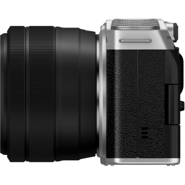 FUJIFILM X-M5 Mirrorless Camera with XC 15-45mm f/3.5-5.6 Lens (Silver) view 7