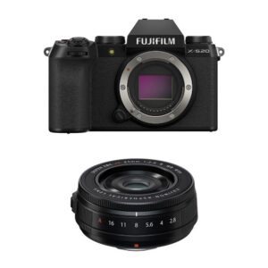 FUJIFILM X-S20 Mirrorless Camera with 23mm f/2.8 Lens Kit