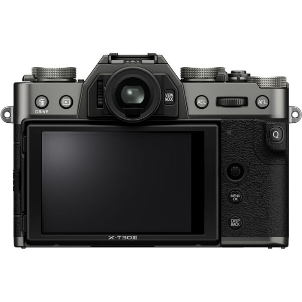 FUJIFILM X-T30 III Mirrorless Camera with 13-33mm f/3.5-6.3 Lens (Charcoal Silver) view 4