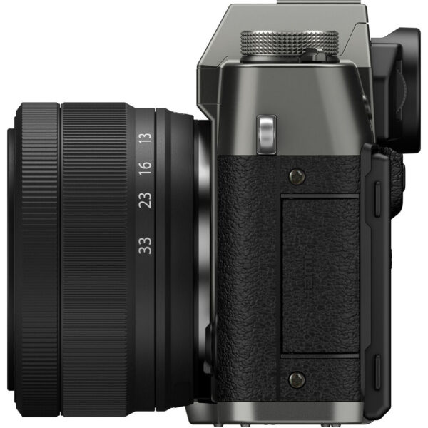 FUJIFILM X-T30 III Mirrorless Camera with 13-33mm f/3.5-6.3 Lens (Charcoal Silver) view 5