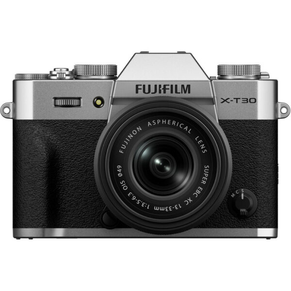 FUJIFILM X-T30 III Mirrorless Camera with 13-33mm f/3.5-6.3 Lens (Silver) view 3