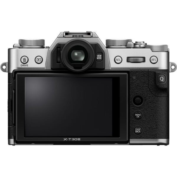 FUJIFILM X-T30 III Mirrorless Camera with 13-33mm f/3.5-6.3 Lens (Silver) view 4