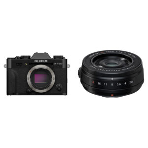 FUJIFILM X-T30 III Mirrorless Camera with 23mm f/2.8 R WR Lens Kit (Black)