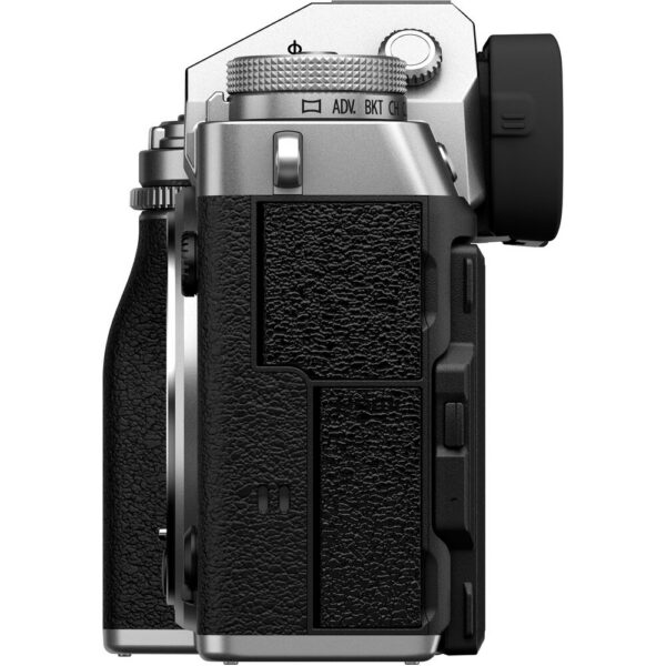FUJIFILM X-T5 Mirrorless Camera (Silver) view 3