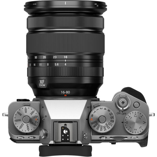 FUJIFILM X-T5 Mirrorless Camera with 16-80mm f/4 Lens (Silver) view 7