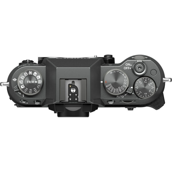 FUJIFILM X-T50 Mirrorless Camera (Charcoal Silver) view 4