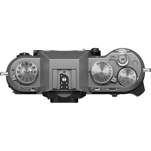 FUJIFILM X-T50 Mirrorless Camera (Silver) view 4