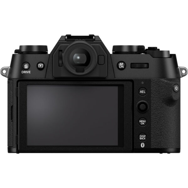 FUJIFILM X-T50 Mirrorless Camera with XC 15-45mm f/3.5-5.6 Lens (Black) view 4