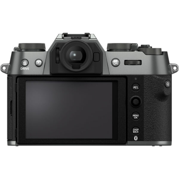 FUJIFILM X-T50 Mirrorless Camera with XC 15-45mm f/3.5-5.6 Lens (Charcoal Silver) view 4
