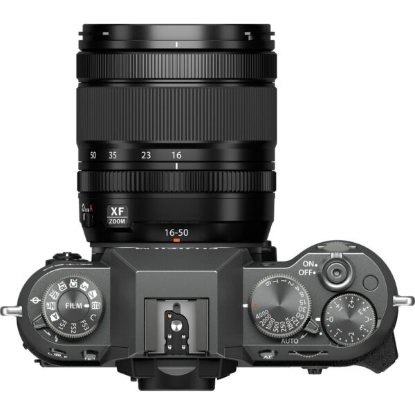 FUJIFILM X-T50 Mirrorless Camera with XF 16-50mm f/2.8-4.8 Lens (Charcoal Silver) view 5