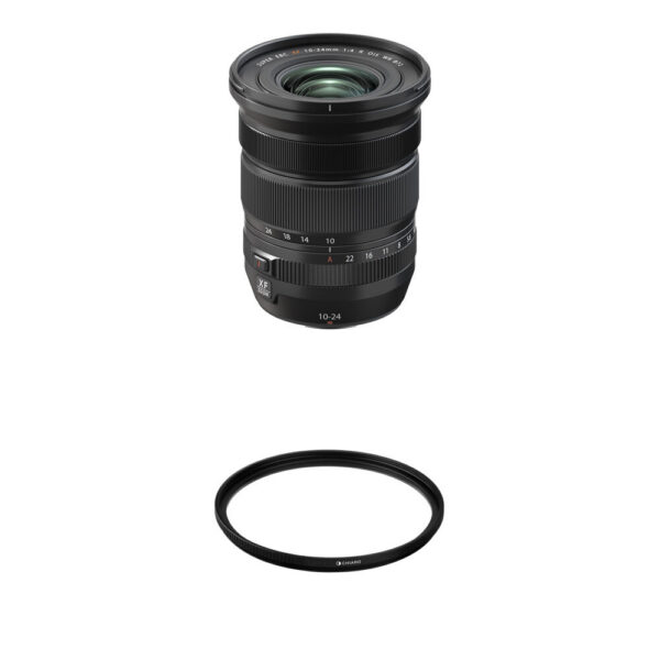 FUJIFILM XF 10-24mm f/4 R OIS WR Lens with UV Filter Kit view 3