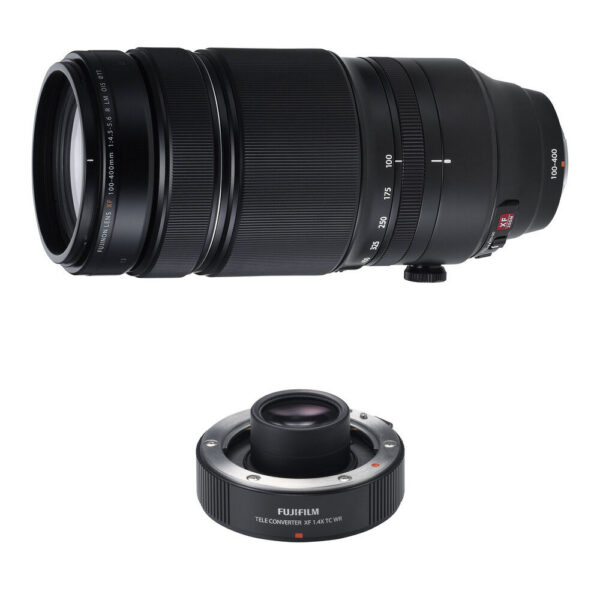 FUJIFILM XF 100-400mm f/4.5-5.6 R LM OIS WR Lens with 1.4x Teleconverter Kit view 3