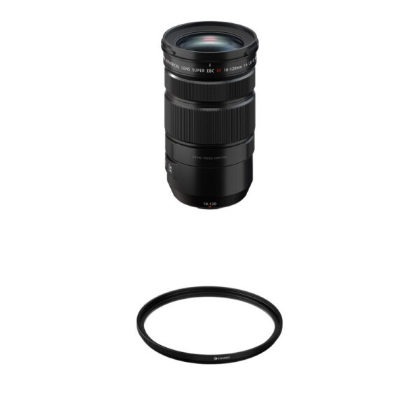 FUJIFILM XF 18-120mm f/4 LM PZ WR Lens with UV Filter Kit view 3
