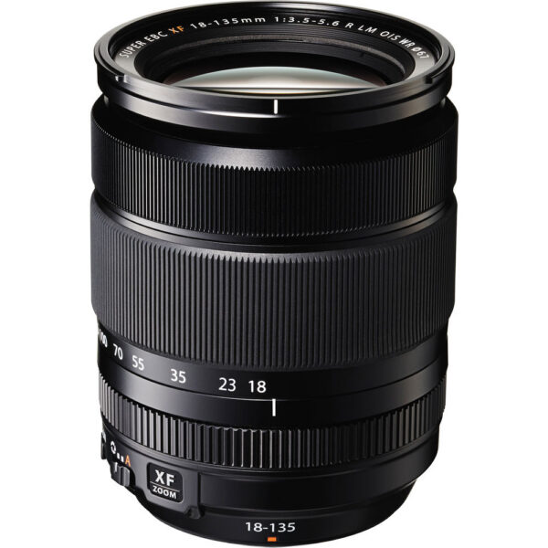 FUJIFILM XF 18-135mm f/3.5-5.6 R LM OIS WR Lens with UV Filter