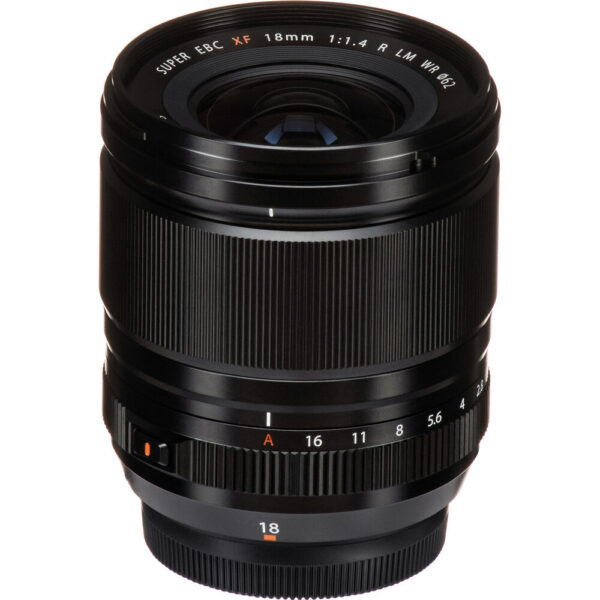 FUJIFILM XF 18mm f/1.4 R LM WR Lens view 4