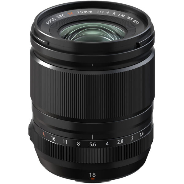 FUJIFILM XF 18mm f/1.4 R LM WR Lens with UV Filter Kit