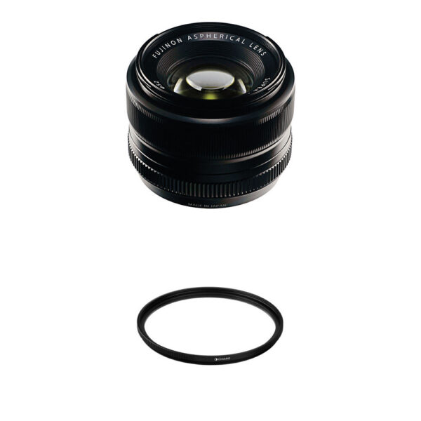 FUJIFILM XF 35mm f/1.4 R Lens with UV Filter Kit view 3