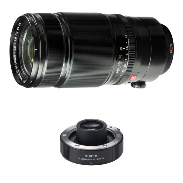 FUJIFILM XF 50-140mm f/2.8 R LM OIS WR Lens with 1.4x Teleconverter Kit view 3