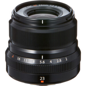 FUJIFILM XF 50mm, 35mm, and 23mm f/2 WR Lenses Kit (Black)