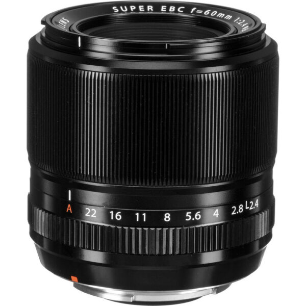 FUJIFILM XF 60mm f/2.4 R Macro Lens with UV Filter Kit view 2