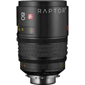IB/E OPTICS Raptor S35 80mm T2.3 Lens (ARRI PL, Meters)