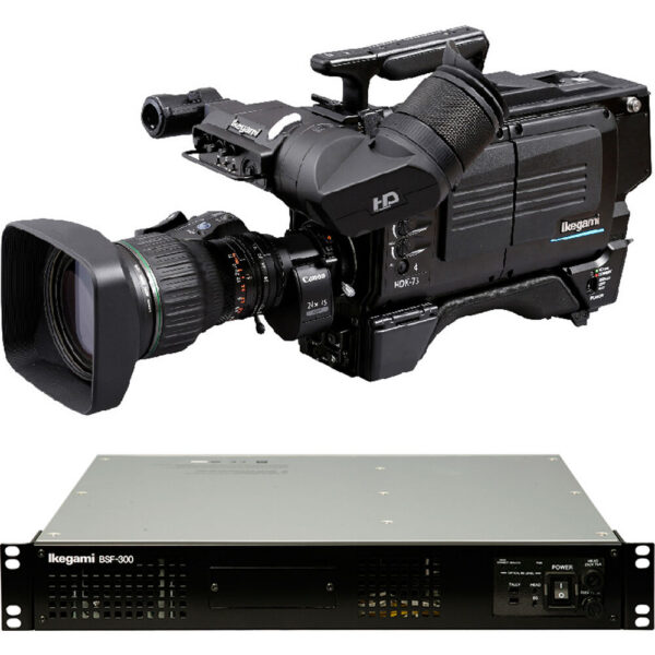 Ikegami HDK-73 HDTV Camera System with BSF-300 Digital Base Station