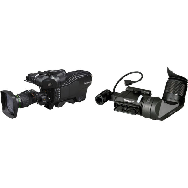 Ikegami UHK-X600 4K Upgradeable HD Studio/Portable Camera System with VFL201D LCD Viewfinder