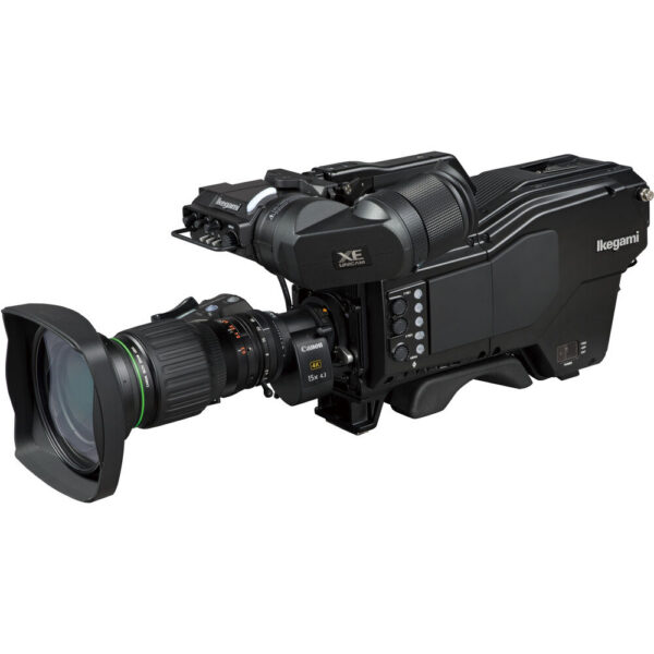 Ikegami UHK-X700 4K/HD Portable Camera System with VFL201D LCD Viewfinder and Battery Bracket view 4