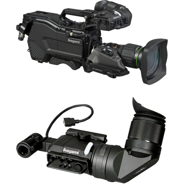 Ikegami UHK-X700 4K/HD Portable Camera System with VFL201D LCD Viewfinder and Battery Bracket