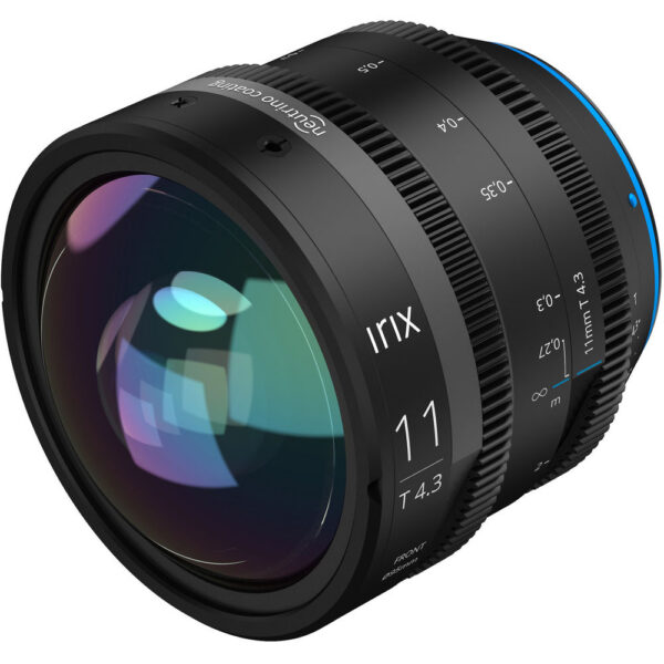 IRIX 11mm T4.3 Cine Lens (Z-Mount, Feet, Black) view 3