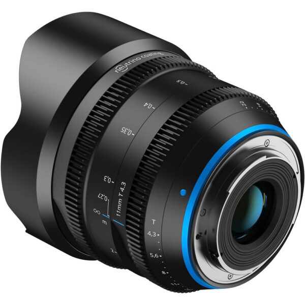 IRIX 11mm T4.3 Cine Lens (Z-Mount, Feet, Black) view 6