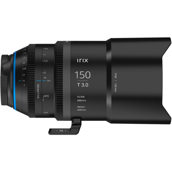 IRIX 150mm T3.0 Macro 1:1 Cine Lens (ARRI PL, Feet, Black) view 5