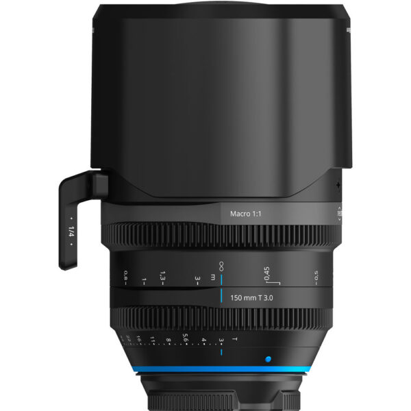 IRIX 150mm T3.0 Macro 1:1 Cine Lens (ARRI PL, Feet, Black) view 6