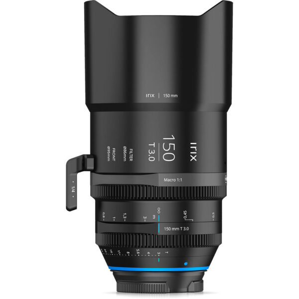 IRIX 150mm T3.0 Macro 1:1 Cine Lens (ARRI PL, Meters, Black) view 2