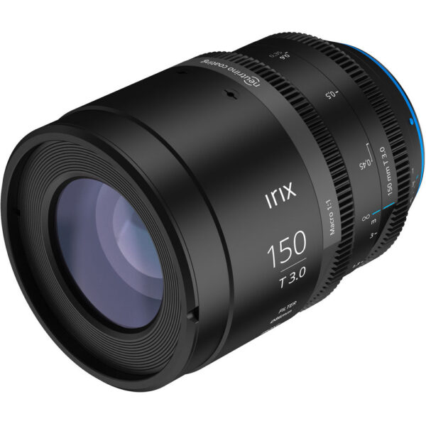IRIX 150mm T3.0 Macro 1:1 Cine Lens (Canon EF, Feet, Black) view 3
