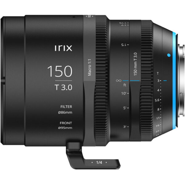 IRIX 150mm T3.0 Macro 1:1 Cine Lens (Canon RF, Feet) view 3