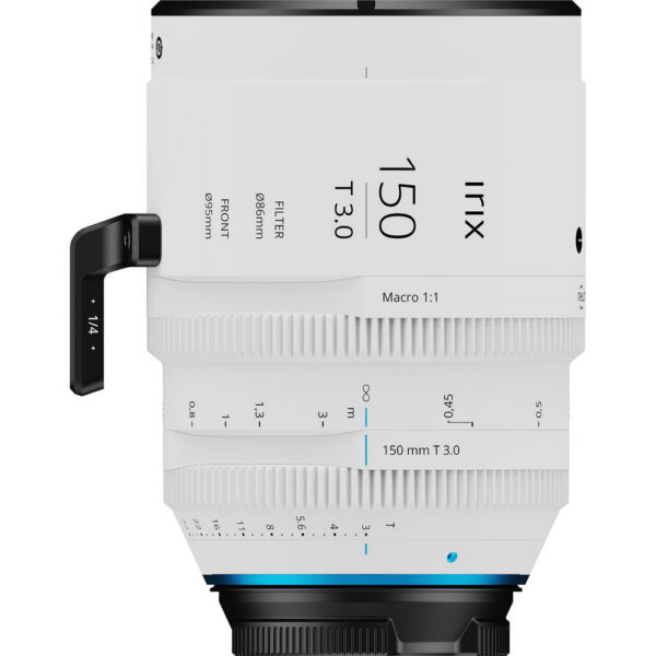 IRIX 150mm T3.0 Telephoto Cine Lens (Sony E, Feet, White)