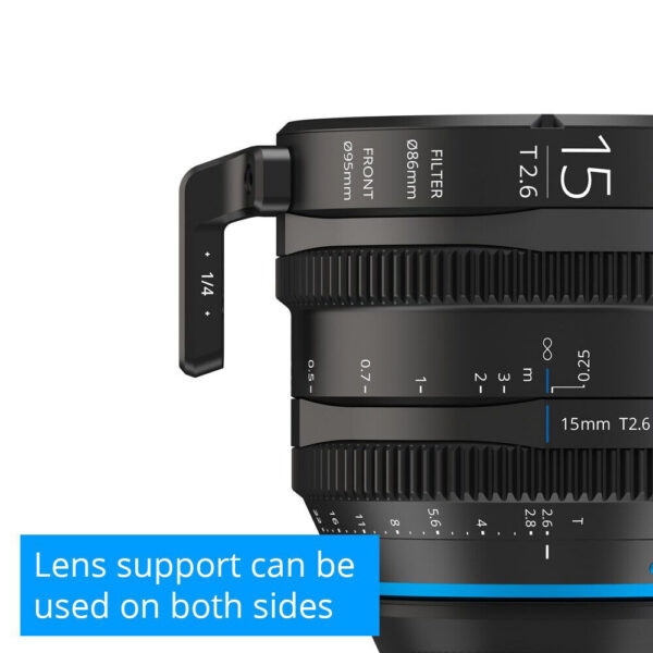 IRIX 15mm T2.6 Cine Lens (FUJIFILM X, Feet) view 5