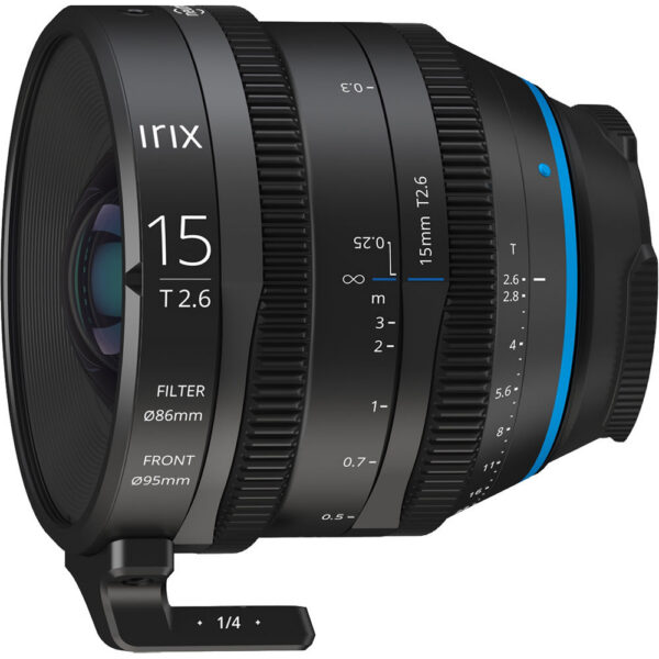IRIX 15mm T2.6 Cine Lens (Z-Mount, Feet) view 3