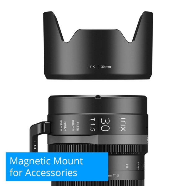 IRIX 30mm T1.5 Cine Lens (FUJIFILM X, Feet) view 4