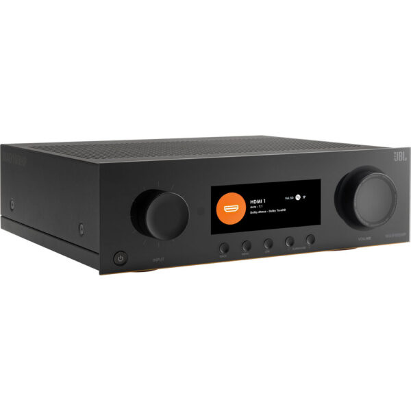 JBL MA9100HP 9.2-Channel A/V Receiver and 5.1.4 Atmos Surround Sound Speakers Kit (Espresso/Black) view 3