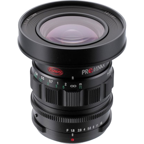 Kowa PROMINAR MFT 12mm f/1.8 Lens (Black)