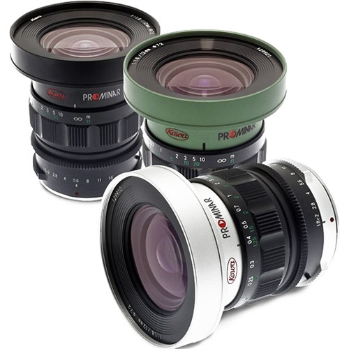 Kowa PROMINAR MFT 12mm f/1.8 Lens (Green)