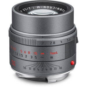 Leica APO-Summicron-M 50mm f/2 ASPH. Lens (Leica M, Metal Gray)