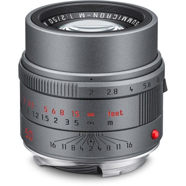 Leica APO-Summicron-M 50mm f/2 ASPH. Lens (Leica M, Metal Gray)