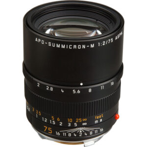 Leica APO-Summicron-M 75mm f/2 ASPH. Lens (Leica M, Black)