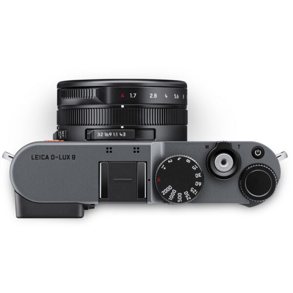 Leica D-Lux 8 Digital Camera (Metal Gray) view 5