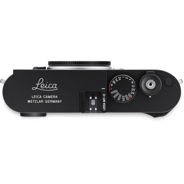 Leica M11-D Rangefinder Camera (Black) view 3